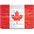 Canada Flag Light Wood Apple MacBook Pro 16-inch Skin